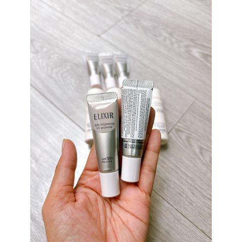 Sữa Chống Nắng Dưỡng Trắng Ngừa Lão Hóa Mini 5ml - SPF 50+ Chống Tia UV, Dưỡng Da Chống Oxy Hóa, Kem Lót Trang Điểm 3 Trong 1