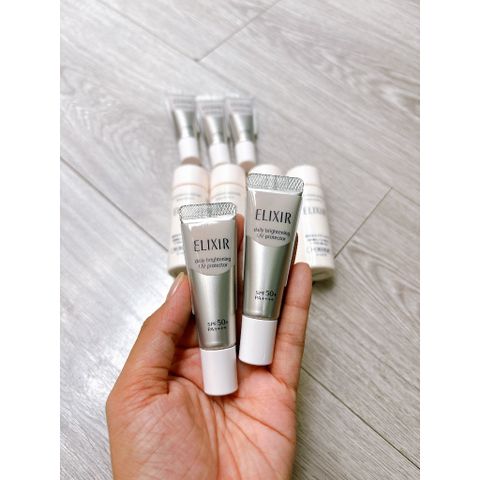 Sữa Chống Nắng Dưỡng Trắng Ngừa Lão Hóa Mini 5ml - SPF 50+ Chống Tia UV, Dưỡng Da Chống Oxy Hóa, Kem Lót Trang Điểm 3 Trong 1
