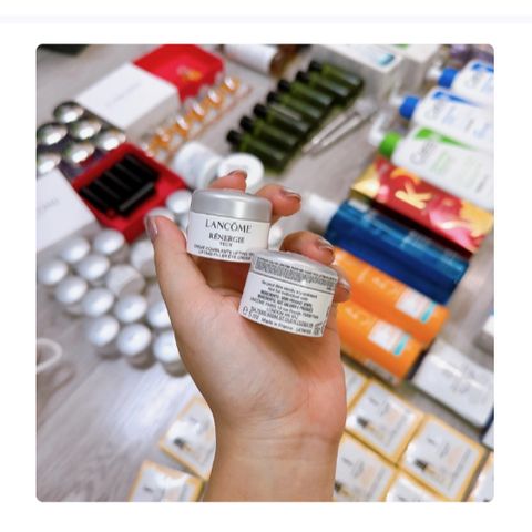 Kem Dưỡng Mắt Nâng Cơ Trẻ Hóa Da Lancôme Rénergie 5ml - Giảm Nếp Nhăn, Quầng Thâm, Bọng Mắt, Chống Lão Hóa Cho U30++ U40++