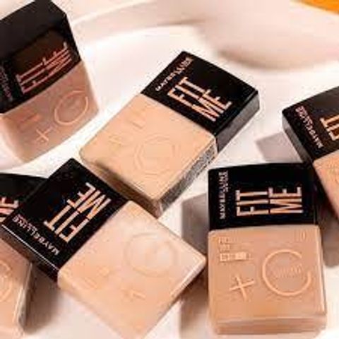 Kem Nền Maybelline Fit Me Fresh Tint SPF50 30ml - Kem Nền Tươi Mướt, Bảo Vệ Da, Hiệu Ứng Sáng Khỏe, Phù Hợp Mọi Loại Da