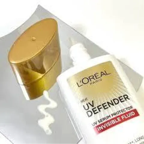 Kem Chống Nắng L'Oreal UV Defender Serum SPF 50+/PA++++ 50ml - Bảo vệ da tối ưu trước UVA/UVB, phù hợp với mọi loại da