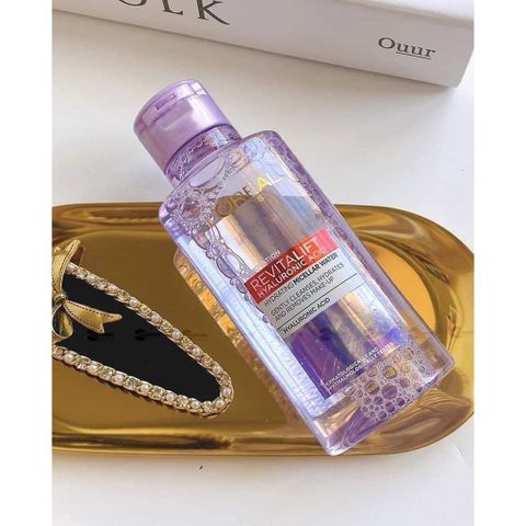 Nước Tẩy Trang L'oreal Revitalift 95ml - Micellar Water Cấp Ẩm Với Hyaluronic Acid Cho Da Nhạy Cảm, Tẩy Trang Hiệu Quả