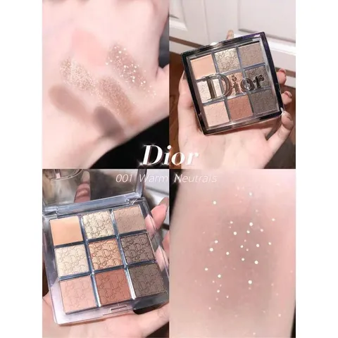 Bảng Phấn Mắt Dior Backstage - Eyeshadow Palette Đa Năng với Tông Màu Nóng & Lạnh, Phong Cách Trang Điểm Chuyên Nghiệp