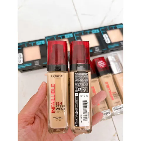 [Tester 98%] Kem Nền LRO Kiềm Dầu 32H Fresh Wear Foundation 30ml