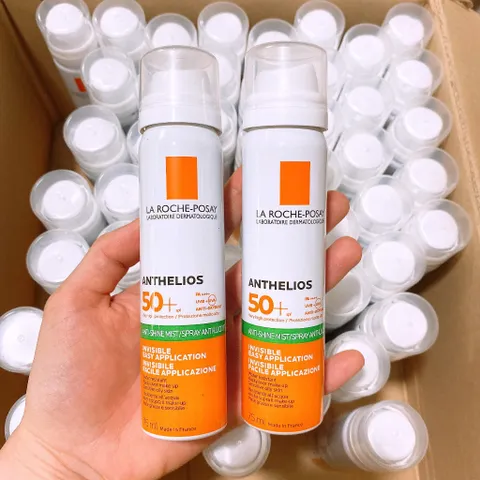 Xịt Chống Nắng Kiểm Soát Dầu La Roche-Posay Anthelios 75ml - Dưỡng Da, Ngăn Bóng Nhờn, Bảo Vệ Da Trước Tia UV, Chống Thấm Nước