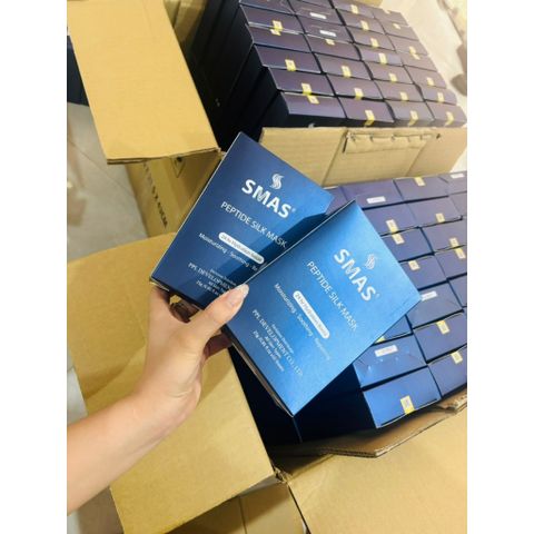 Mặt Nạ Dưỡng 24H SMAS Peptide Silk Mask - Phục Hồi Da, Cung Cấp Độ Ẩm, Giảm Đỏ Da, Chống Lão Hóa, Phù Hợp Mọi Loại Da