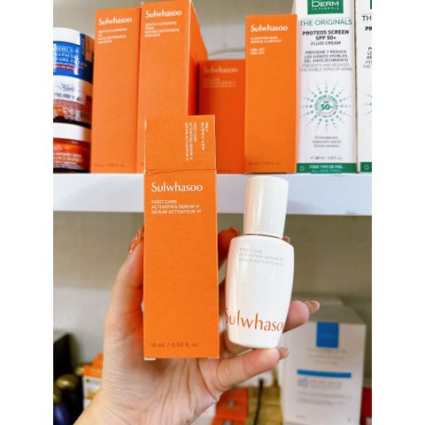 Tinh Chất Ngăn Ngừa Lão Hóa First Care Activating Serum 15ml - Dưỡng ẩm, Cấp nước, Giải cứu da lão hóa - Xuất xứ Hàn Quốc