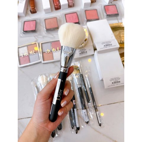 Bộ Cọ Trang Điểm Mắt Cao Cấp 10 Chiếc - Đồ Trang Điểm Sang Trọng và Tiện Lợi, Lông Cọ Mềm Mịn An Toàn Cho Da