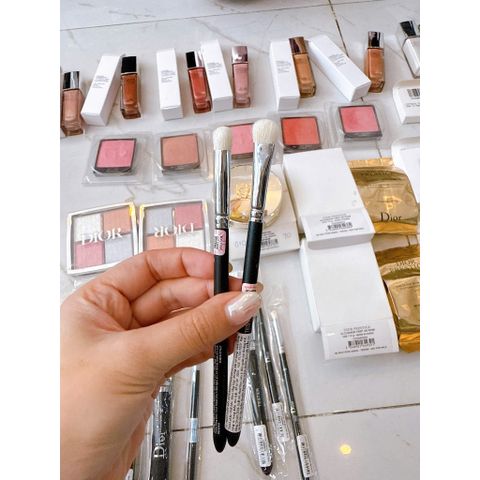 Bộ Cọ Trang Điểm Mắt Cao Cấp 10 Chiếc - Đồ Trang Điểm Sang Trọng và Tiện Lợi, Lông Cọ Mềm Mịn An Toàn Cho Da