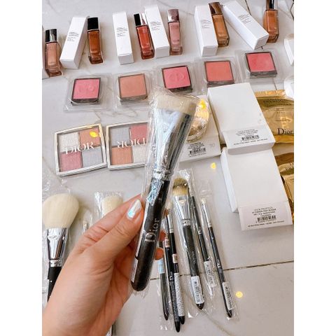 Bộ Cọ Trang Điểm Mắt Cao Cấp 10 Chiếc - Đồ Trang Điểm Sang Trọng và Tiện Lợi, Lông Cọ Mềm Mịn An Toàn Cho Da