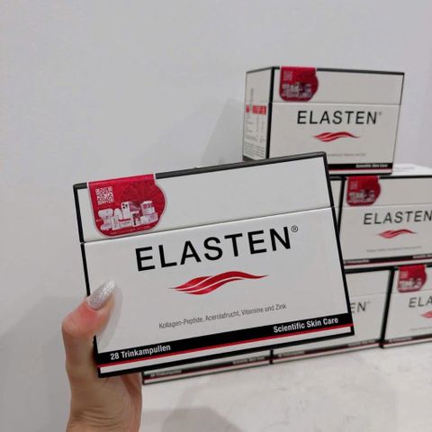 Collagen ELASTEN Dạng Nước 2500mg - Giúp Da Căng Bóng, Ẩm Mượt, Chống Lão Hóa, Nguyên Liệu Từ Đức, Hỗ Trợ Sắc Đẹp Tươi Trẻ