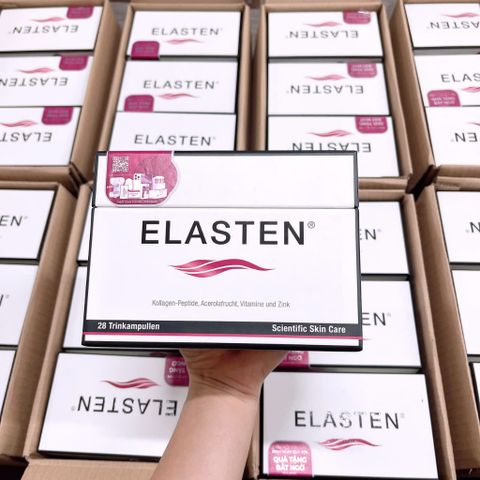 Collagen ELASTEN Dạng Nước 2500mg - Giúp Da Căng Bóng, Ẩm Mượt, Chống Lão Hóa, Nguyên Liệu Từ Đức, Hỗ Trợ Sắc Đẹp Tươi Trẻ