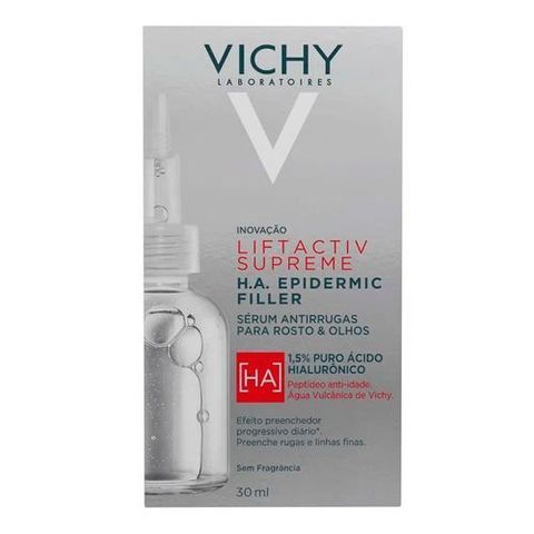 Dưỡng Chất H.A Vichy LiftActiv Supreme 30ml - Serum Làm Đầy Nếp Nhăn, Cấp Ẩm, Tái Tạo Da, Ngăn Lão Hóa, Đều Màu Da
