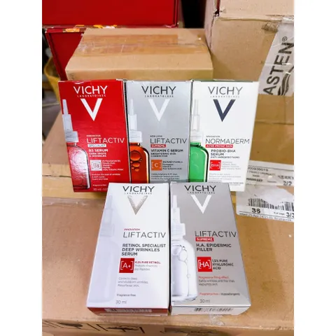 Dưỡng Chất H.A Vichy LiftActiv Supreme 30ml - Serum Làm Đầy Nếp Nhăn, Cấp Ẩm, Tái Tạo Da, Ngăn Lão Hóa, Đều Màu Da