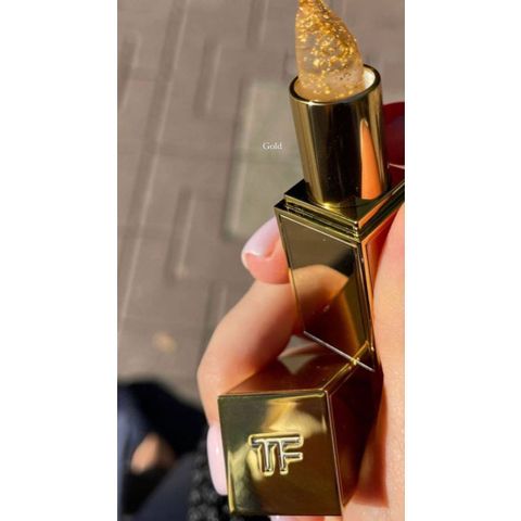 Son Dưỡng Tom Ford 24K Soleil Lip Blush - Thạch Vảy Vàng, Màu Hồng Nhẹ, Dưỡng Ẩm, Làm Lì Môi, Sang Chảnh, Phù Hợp Khi Đi Học, Làm Đẹp Hằng Ngày