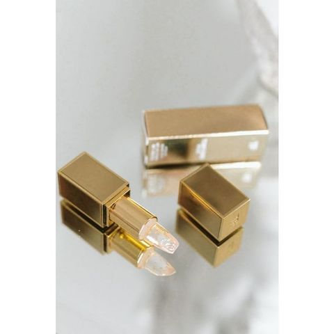 Son Dưỡng Tom Ford 24K Soleil Lip Blush - Thạch Vảy Vàng, Màu Hồng Nhẹ, Dưỡng Ẩm, Làm Lì Môi, Sang Chảnh, Phù Hợp Khi Đi Học, Làm Đẹp Hằng Ngày
