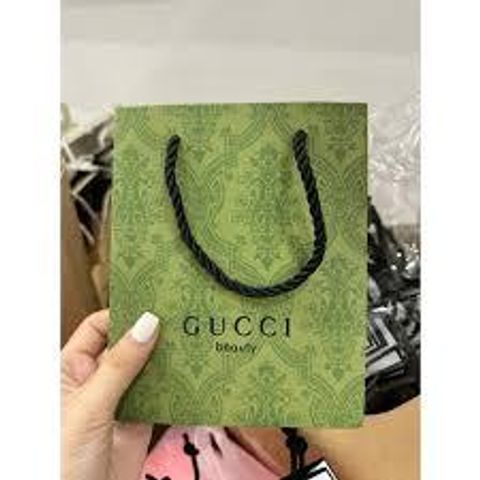 Túi Giấy YSL Đen Cao Cấp 20x16 - Túi Đựng Thời Trang Hàng AUTH Đẳng Cấp, Phong Cách Sang Trọng Cho Túi Xách, Mỹ Phẩm, Trang Sức