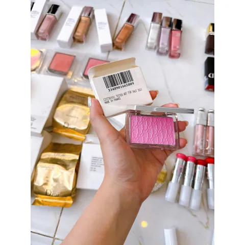 Phấn Má Hồng + Phấn Mắt Tester - Bảng Màu 001 và 012 Siêu Hot Chất Lượng Cao Dành Cho Trang Điểm