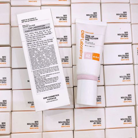 Kem Chống Nắng Nâng Tông Da CNP Laboratory SPF42 PA+++ 50ml - Bảo Vệ Da, Làm Sáng Tự Nhiên, Phù Hợp Với Da Nhạy Cảm