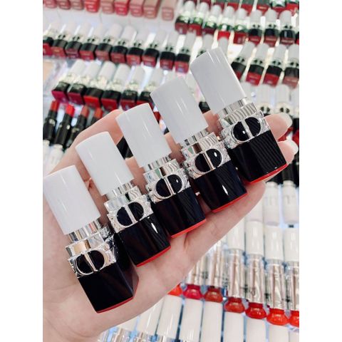 Son Dior Rouge Velvet Satin 2021 - Son Lì Mềm Môi, Chất Nhung Dưỡng 16 Giờ, Phiên Bản Mới Chính Hãng