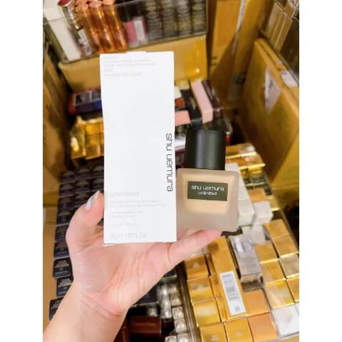 Kem Nền Shu Uemura 774 Unlimited Breathable Foundation SPF 24 PA+++ - Tông Be Nhạt Chống Nắng Lâu Trôi, Trang Điểm Hoàn Hảo