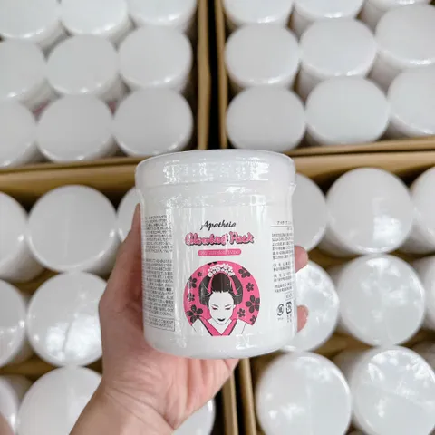 Kem Ủ Trắng GLOWING PACK Nhật Bản 500gr - Trắng Da, Căng Bóng, Se Lỗ Chân Lông, Chống Lão Hóa, Sạch Bụi Bẩn, Tẩy Nám, Vết Tàn Nhang