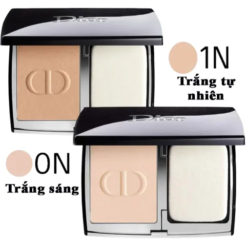 Phấn Phủ Dạng Nén Dior Forever Natural Velvet 10g - Phấn Kiềm Dầu, Che Khuyết Điểm, Bền Màu 24 Giờ, Thiết Kế Sang Trọng