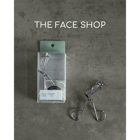 Kẹp Bấm Mi The Face Shop - Kẹp Mi Chất Lượng Với 2 Miếng Silicone Thay Thế - Dụng Cụ Làm Đẹp Hàng Ngày cho Cô Gái