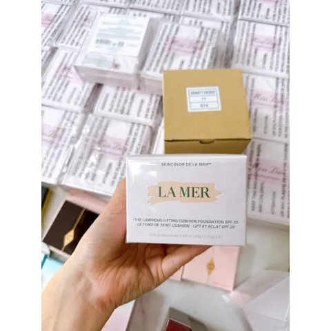 Cushion La Mer The Luminous Lifting Foundation SPF 20 Tone 1 - Kem Nền Sáng Da, Che Khuyết Điểm Tự Nhiên, Dưỡng Ẩm Mượt Mà