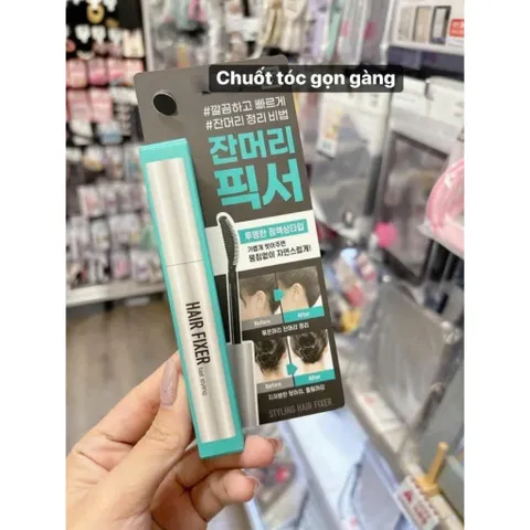 Chuốt Tóc Phủ Bạc Daiso 10ml - Giúp Tóc Con Vào Nếp, Không Bết Tóc, Phụ Kiện Chăm Sóc Tóc Thời Thượng