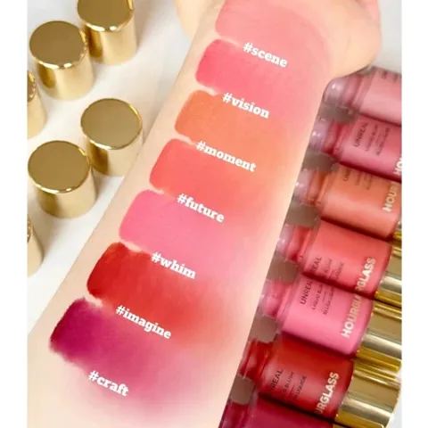 Má Hồng Dạng Kem Hourglass Unreal Liquid Blush 10.3ml - Sản Phẩm Trang Điểm Dưỡng Ẩm, Lâu Trôi, Màu Sắc Tự Nhiên Chính Hãng