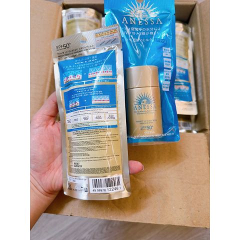 Sữa Chống Nắng Anessa Gold Milk SPF50+ PA++++ Dưỡng Da Kiềm Dầu 60ml - Phiên Bản Mới 2024, Chống UV, Thích Hợp Mọi Loại Da