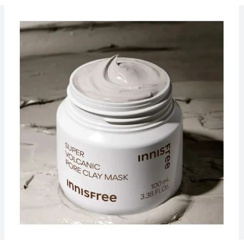 Mặt Nạ Innisfree Super Volcanic Pore Clay Mask 100ml - Se Khít Lỗ Chân Lông, Kiểm Soát Dầu, Sản Phẩm Chăm Sóc Da Hàn Quốc 2023