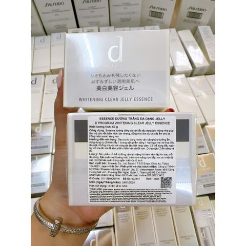 Serum D Program Whitening Jelly Clear Essence Dưỡng Sáng Da Dạng Jelly 60g