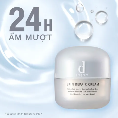 Kem Dưỡng Phục Hồi Da D Program 45g - Chăm Sóc Da Nhạy Cảm, Làm Dịu Kích Ứng, Khóa Ẩm Hiệu Quả, Công Nghệ Microbiome