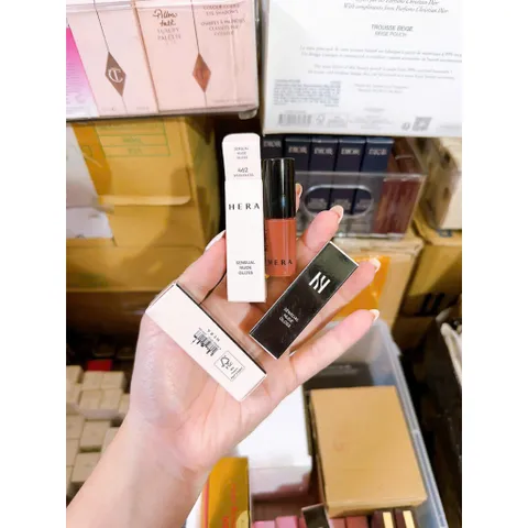 Son Kem Hera Sensual Spicy Nude Gloss Mini 3ml - Màu 462 Speechless - Trang Điểm Nhẹ Nhàng, Đẹp Tự Nhiên, Hợp Thời Trang