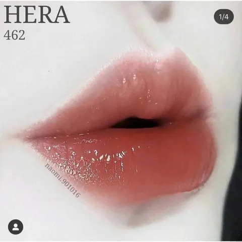 Son Kem Hera Sensual Spicy Nude Gloss Mini 3ml - Màu 462 Speechless - Trang Điểm Nhẹ Nhàng, Đẹp Tự Nhiên, Hợp Thời Trang