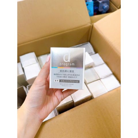 Kem Dưỡng Phục Hồi Da D program Skin Repair Cream 45g - Giúp Cấp Ẩm, Làm Dịu Da Nhạy Cảm, Giảm Nếp Nhăn, Không Chất Bảo Quản