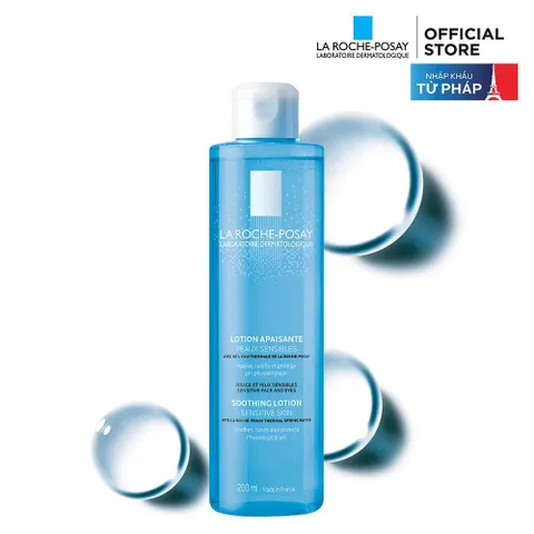 Nước Cân Bằng Da Nhạy Cảm La Roche-Posay 200ml - Lotion Giàu Khoáng Làm Dịu, Chống Oxy Hóa, An Toàn Hàng Ngày