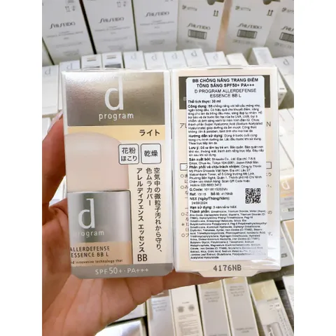 BB Chống Nắng Trang Điểm d Program 30ml - Kem Che Khuyết Điểm, Bảo Vệ Da, SPF50+ PA+++ Nhật Bản, Phù Hợp Mọi Loại Da