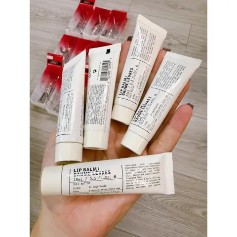Dưỡng Môi Le Labo Lip Balm Bơ Hạt Mỡ 15ml - Dưỡng ẩm và Nuôi Dưỡng Đôi Môi Mềm Mại, Không Mùi, An Toàn Cho Da