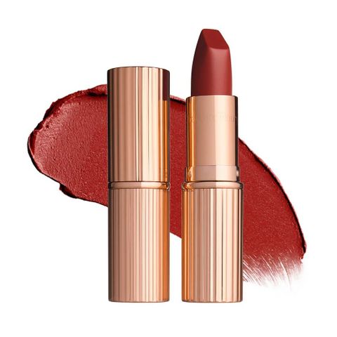 Son Môi Charlotte Tilbury WALK OF SHAME Đỏ Nâu - Matte Revolution - Chất Son Cao Cấp, Độ Bám Màu Tốt
