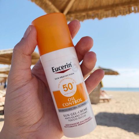 Kem Chống Nắng Eucerin Sun Gel-Cream SPF50+ - Giải Pháp Kiểm Soát Nhờn & Ngăn Ngừa Mụn Cho Da Nhờn 50ml