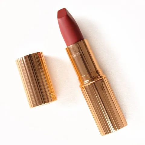 Son Charlotte Tilbury Limited Edition Mrs Kisses - Son Lì Đỏ Cam Nâu Thời Trang, Chất Son Mềm Mướt Hút Hồn