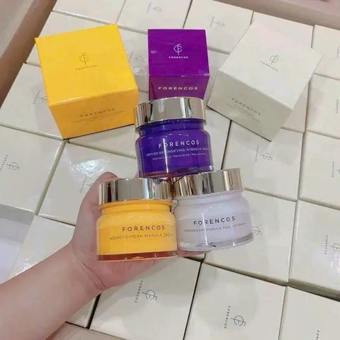 Kem Dưỡng Trắng Da Forencos Tone Up - Cấp Ẩm, Nâng Cơ, Dưỡng Da Ban Ngày & Ban Đêm, Chống Lão Hóa, Giúp Da Sáng Mịn, Trong Suốt