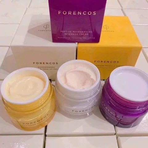 Kem Dưỡng Trắng Da Forencos Tone Up - Cấp Ẩm, Nâng Cơ, Dưỡng Da Ban Ngày & Ban Đêm, Chống Lão Hóa, Giúp Da Sáng Mịn, Trong Suốt
