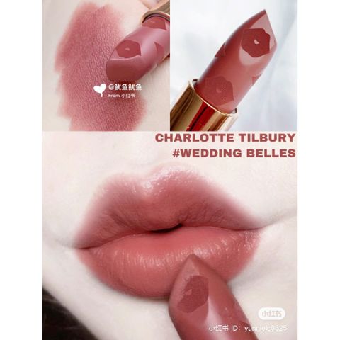 Son Charlotte Tilbury Màu Wedding Belles Fullsize - Son Môi Cao Cấp Dành Cho Cô Dâu, Tông Màu Nữ Tính, Sản Phẩm Chăm Sóc sắc đẹp