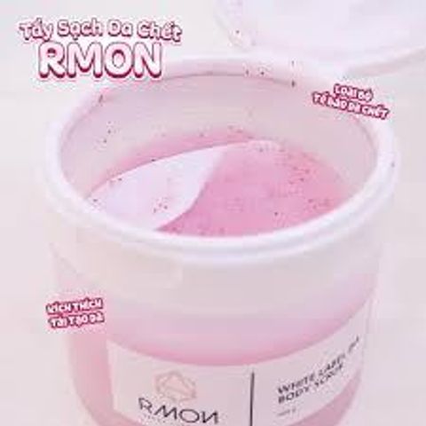Muối Tẩy Tế Bào Chết Rmon White Label 400g - Dưỡng Sáng Da, Kháng Khuẩn, Thư Giãn Cho Làn Da Mịn Màng