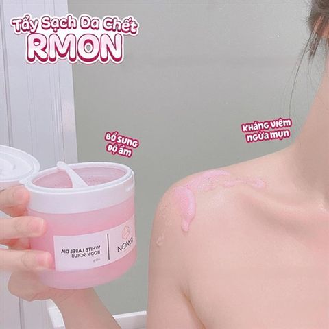 Muối Tẩy Tế Bào Chết Rmon White Label 400g - Dưỡng Sáng Da, Kháng Khuẩn, Thư Giãn Cho Làn Da Mịn Màng