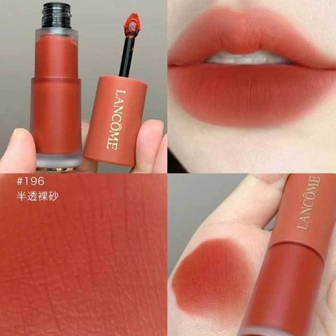 Son Kem L'Absolu Rouge Intimatte 6ml Màu 196 - Son Kem Mịn Lì Bền Màu, Cảm Giác Nhẹ Nhàng, Độ Che Phủ Tốt